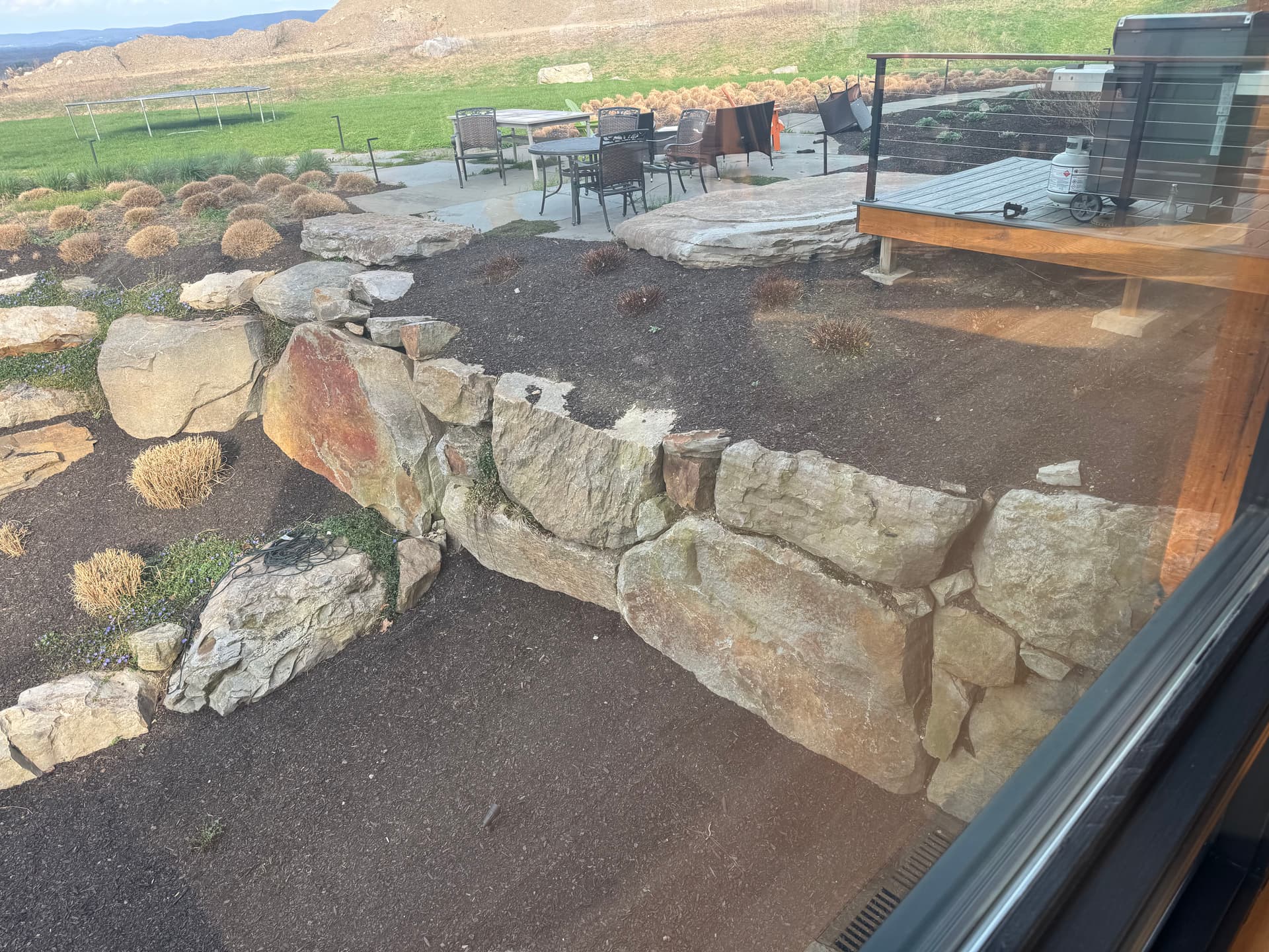 Gallery photos for Boulder Walls, Bluestone Walkways and Layered Plantings Done Right: Image #2