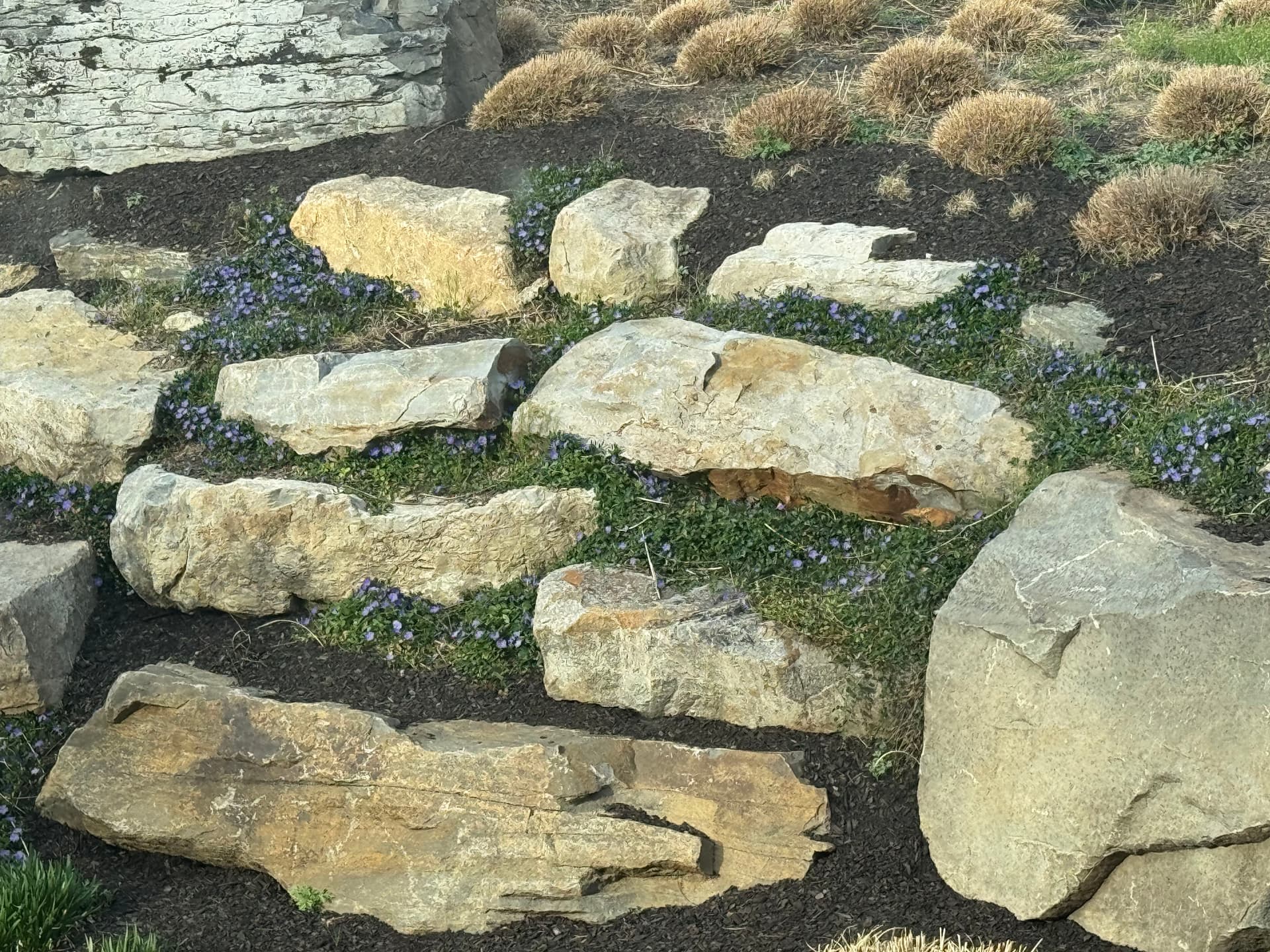 Gallery photos for Boulder Walls, Bluestone Walkways and Layered Plantings Done Right: Image #3